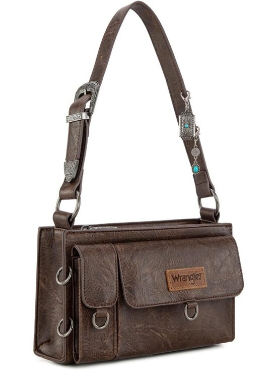 Handbags - Y2K Small Shoulder Bag for Women | Western Style with Detachable Charms